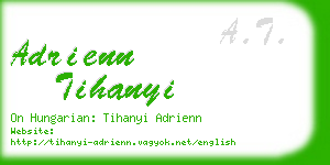 adrienn tihanyi business card